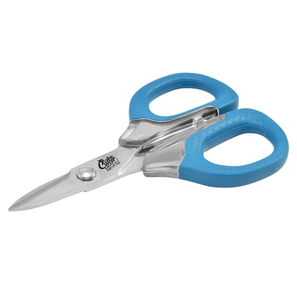 Cuda 5.5in Titanium Bonded Large Braid Shears - Fisherman's Outfitter