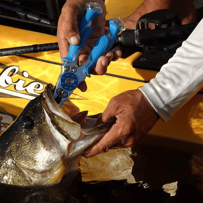 Fishing Plier, Hook Remover Scissors Lightweight Ergonomic Design Lure Bait  Cutter for Fishing