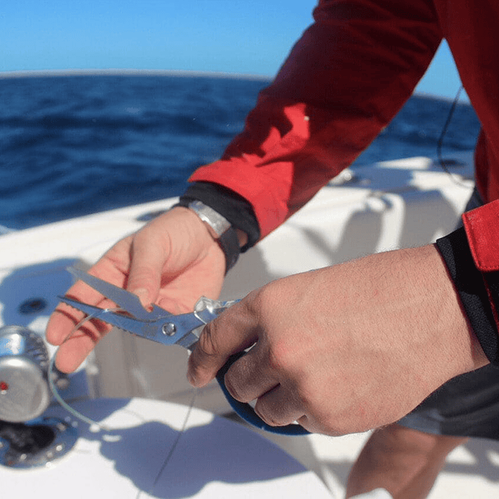 Cuda 8 Titanium Bonded Detachable Marine Shears – Good Karma Fishing Tackle