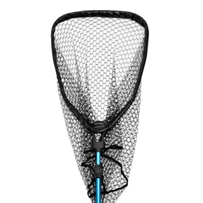 RESTCLOUD Bait Net and Fishing Landing Net with Telescoping Pole Handle Extends to 59 Inches