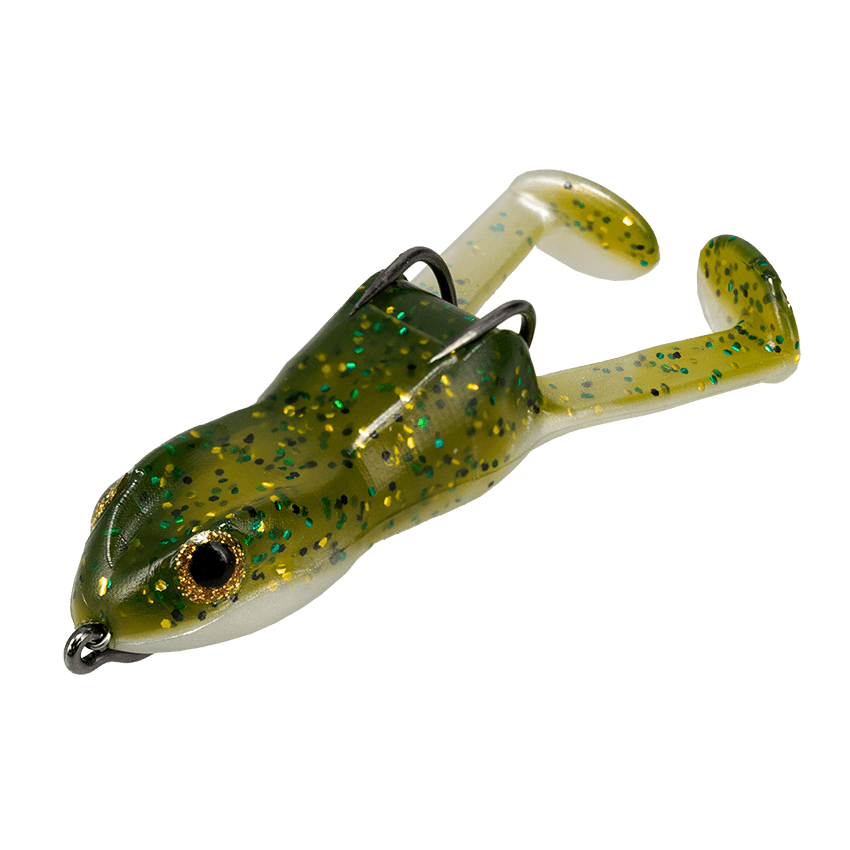 RIBBIT TOP TOAD, RIGGED, 2/PK - BABY BASS - Frog Factory - The Frog Factory